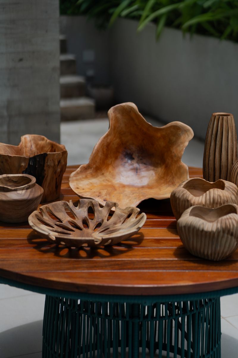 Vas Bunga Kayu Minimalis - Image 3