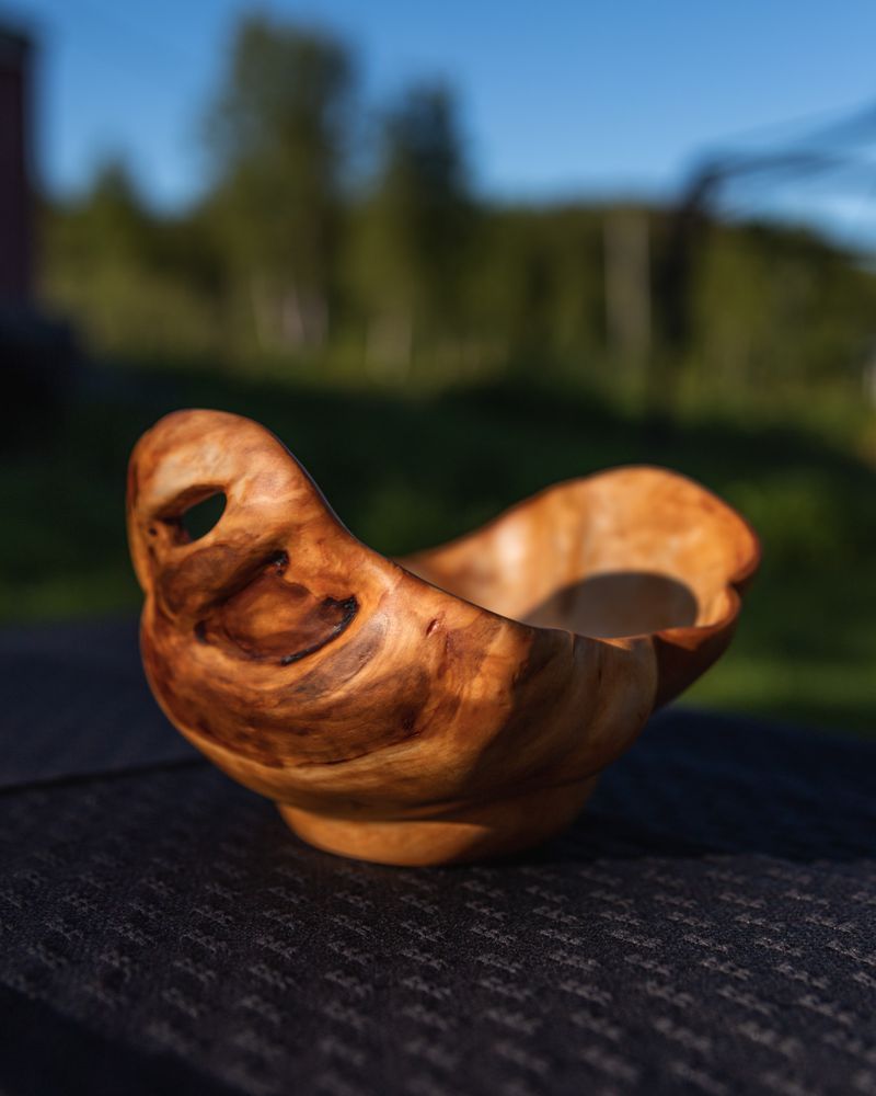 Rak Dinding Kayu Gantung - Image 2